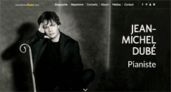 Desktop Screenshot of jeanmicheldube.com